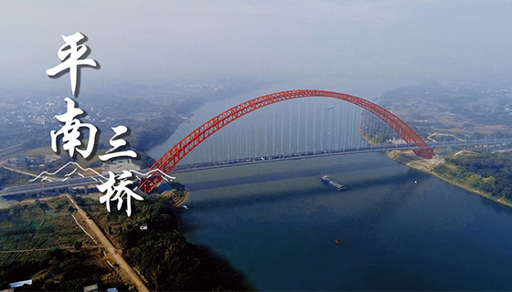 平南三桥地标