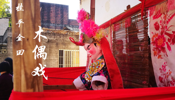 桂平金田木偶戏